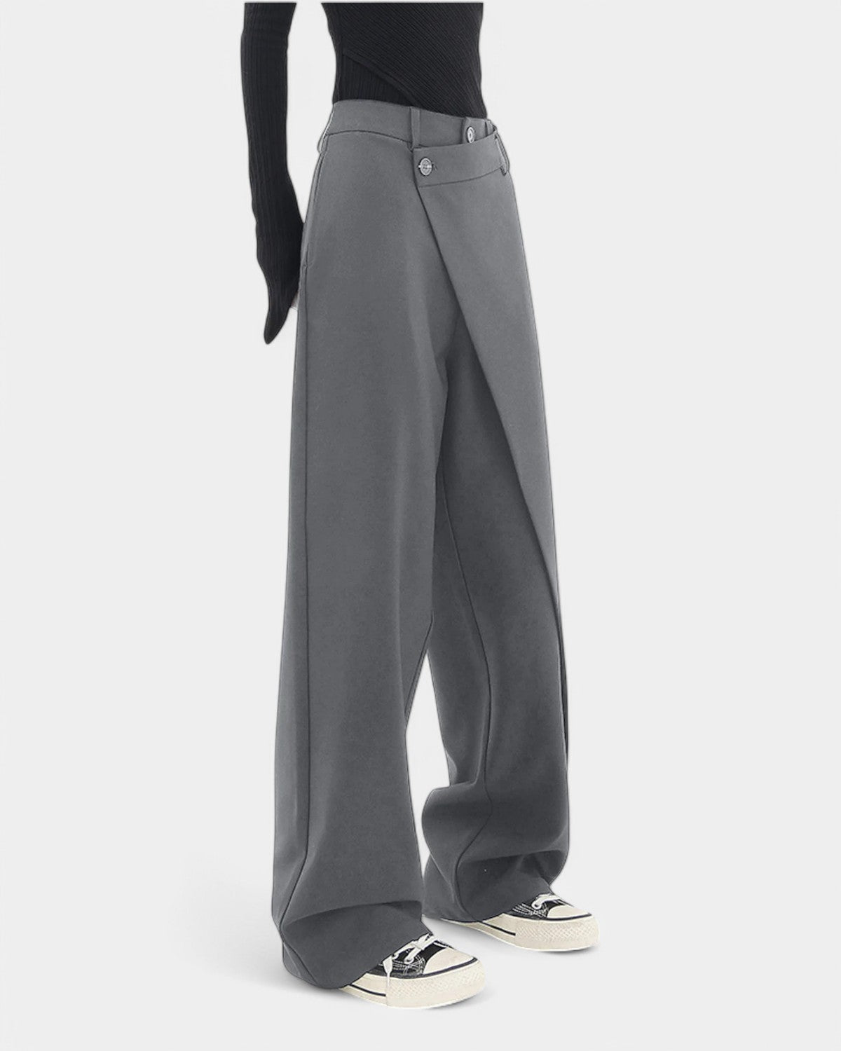 Nolve Asymmetrical Wide Pants